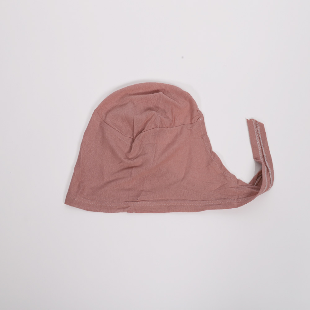 Bonnet simple - rose pâle 
