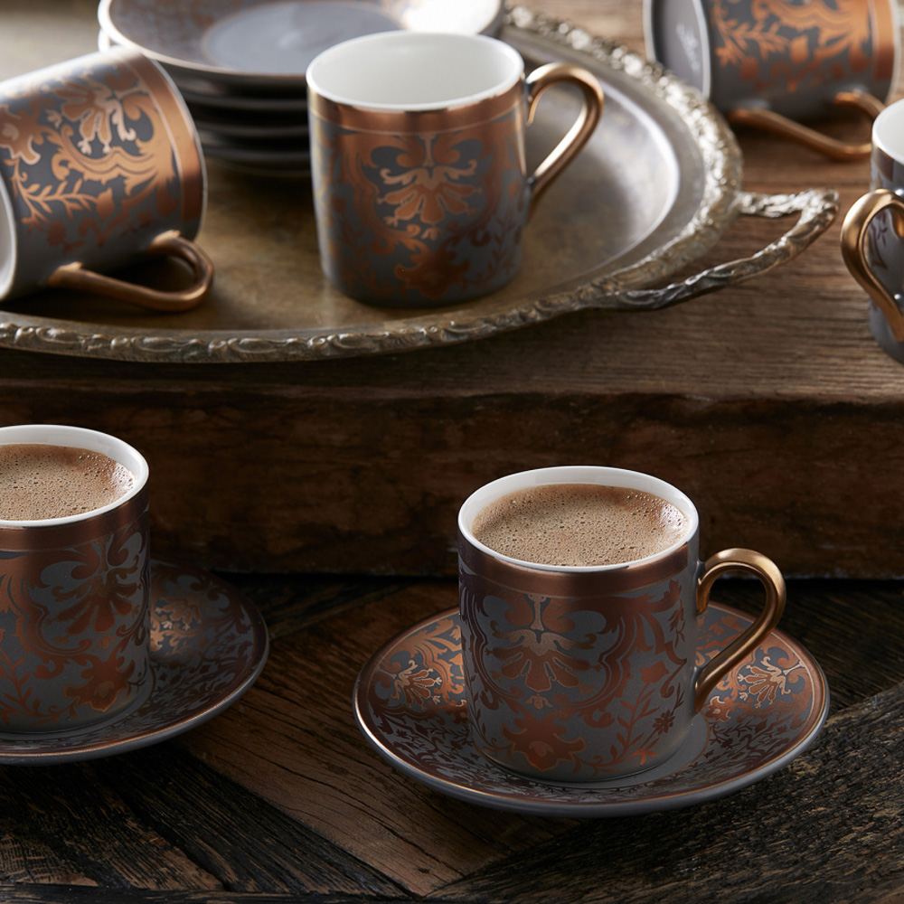 Karaca Charles de 6 tasses à café