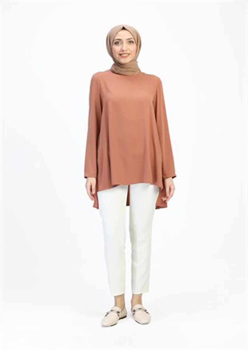  Pantalon poche double boutonnage -beige 5151