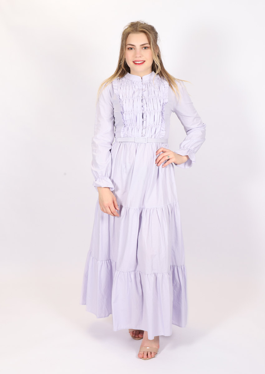 Robe élégante Loreen - lilas