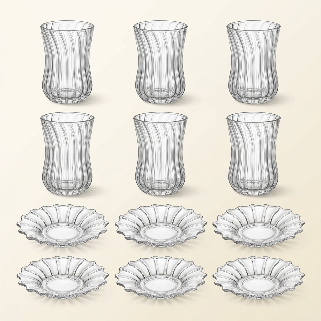 Service de verres à thé 12 pièces Luana El Gusto - Almina