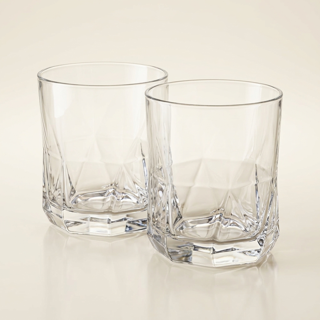 Lot de 2 Verres à Eau Zoha Star Glass - 380 ml