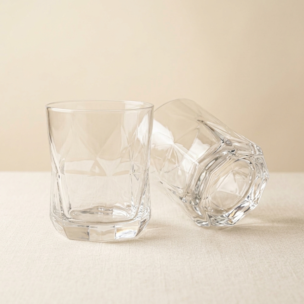 Lot de 2 Verres à Eau Zoha Star Glass - 380 ml
