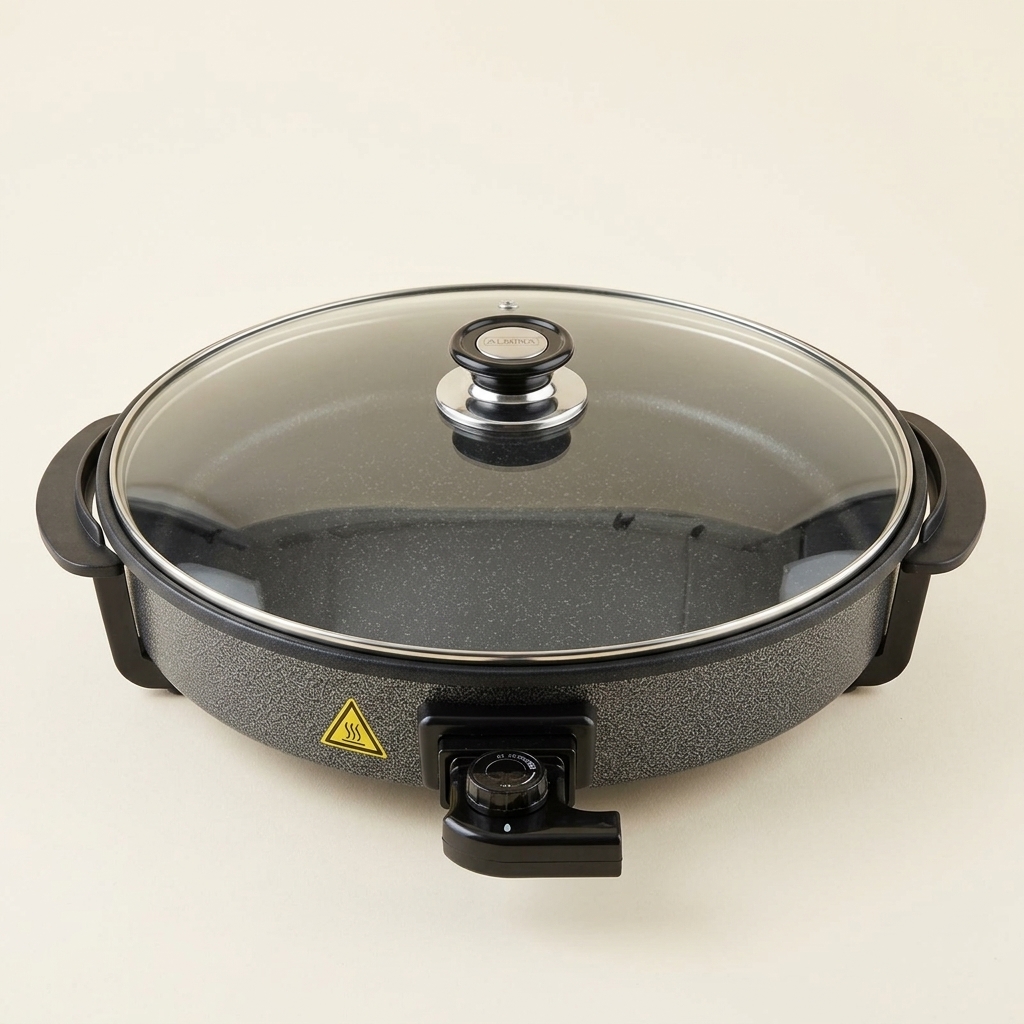 Poêle Électrique Multifonction Almina - Pizza Pan 42 cm