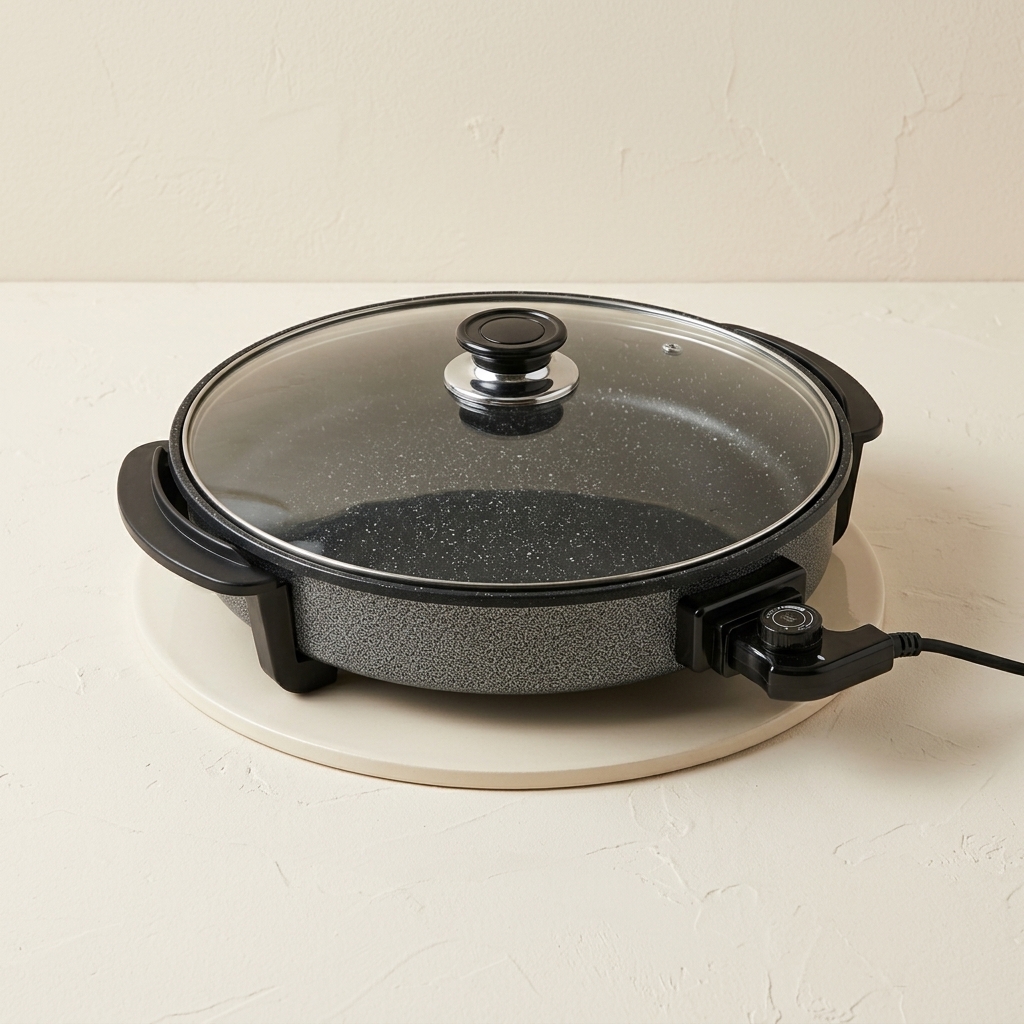Poêle Électrique Multifonction Almina - Pizza Pan 42 cm