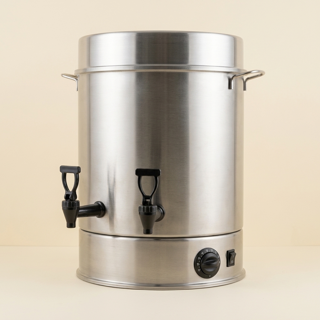 Machine à Thé Électrique Professionnelle en Inox 250 Tasses - Maxel