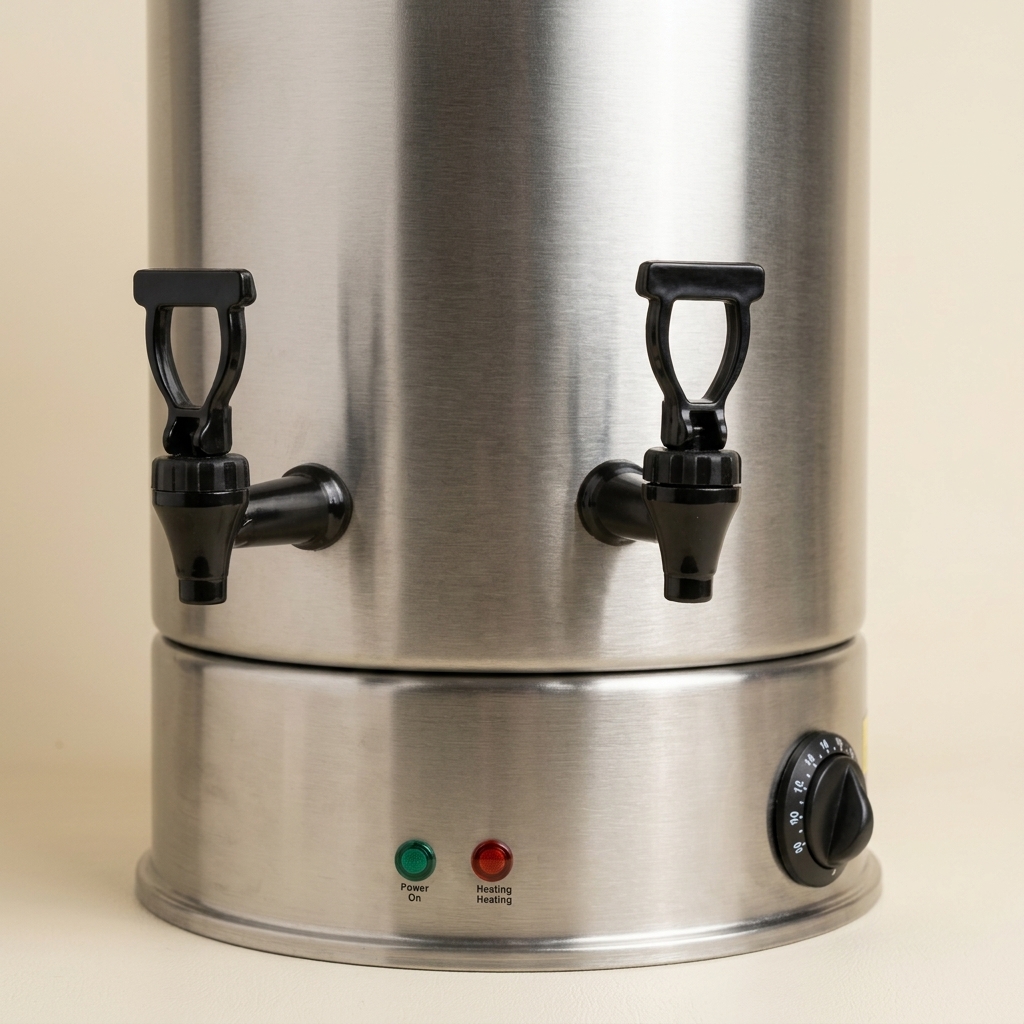 Machine à Thé Électrique en Inox Maxel - 160 Tasses
