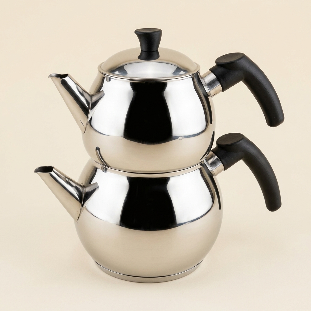 Théière Turque en Inox Weissberg Züleyha Midi