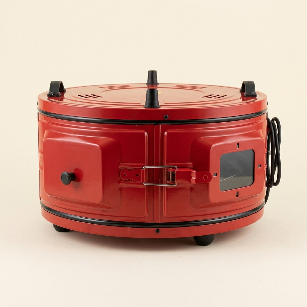 Four Rond Électrique Teffo TFF1005 32 L avec Thermostat - Rouge