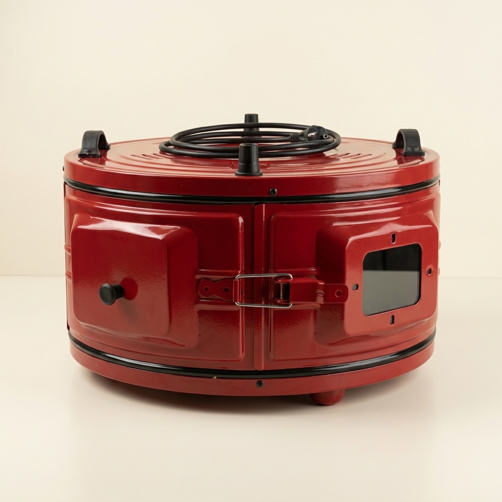 Four Rond Électrique Teffo TFF1005 32 L avec Thermostat - Rouge