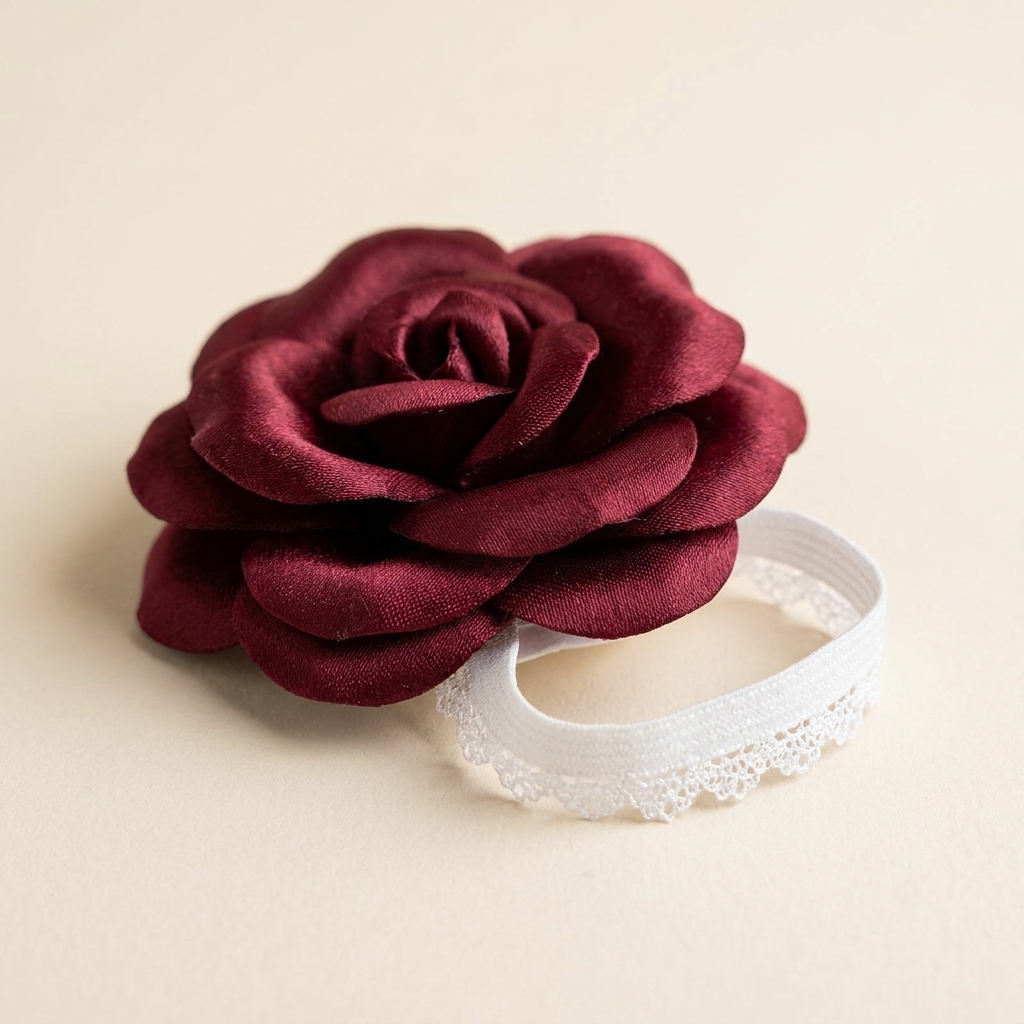 Fleur pour la main avec élastique pour le henna