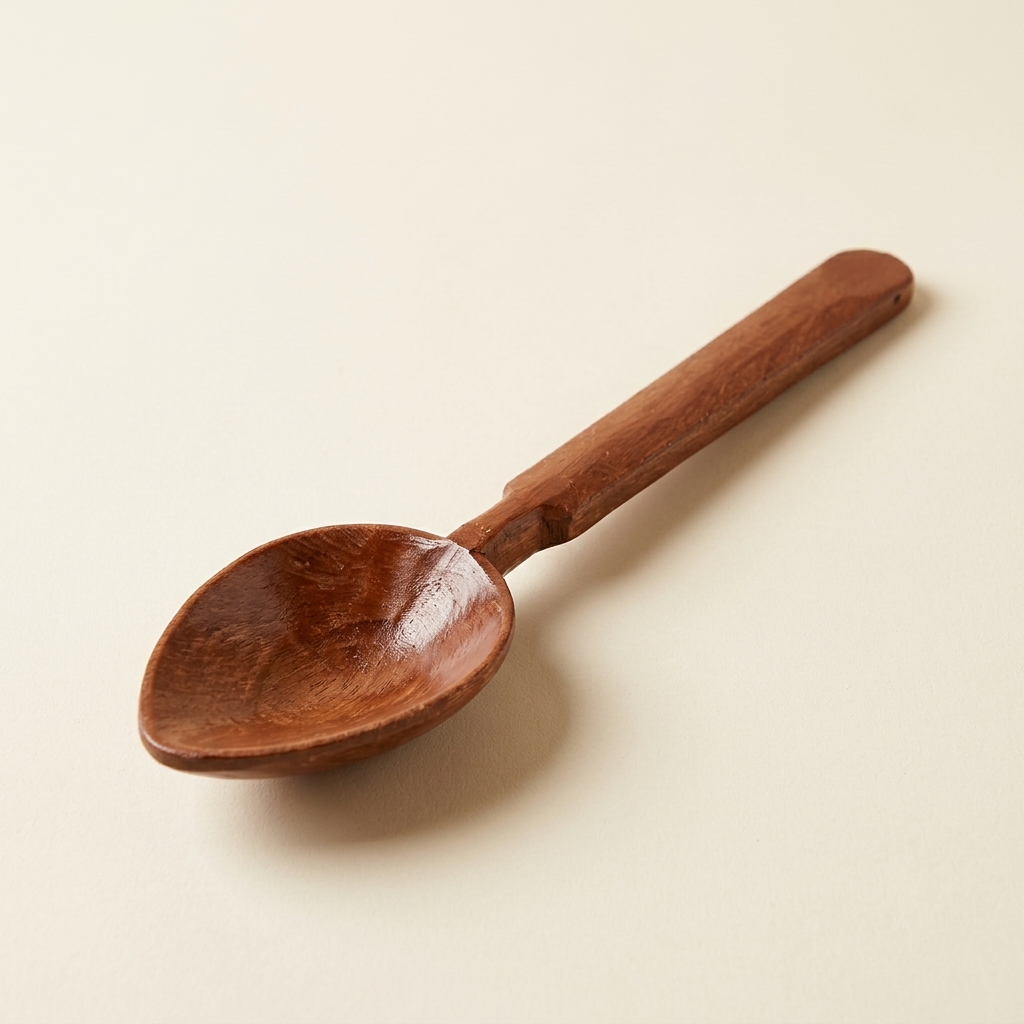 Cuillère Traditionnelle en Bois Artisanal