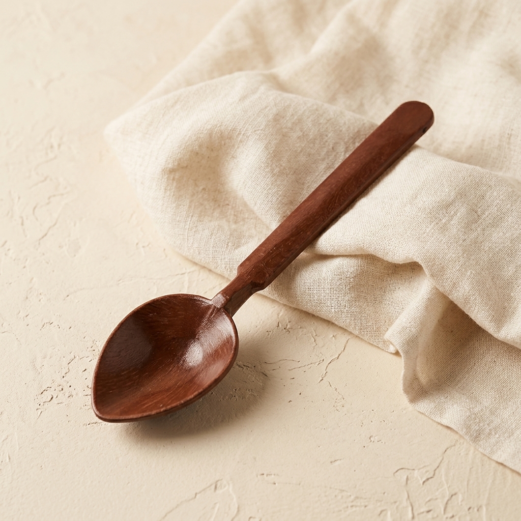 Cuillère Traditionnelle en Bois Artisanal