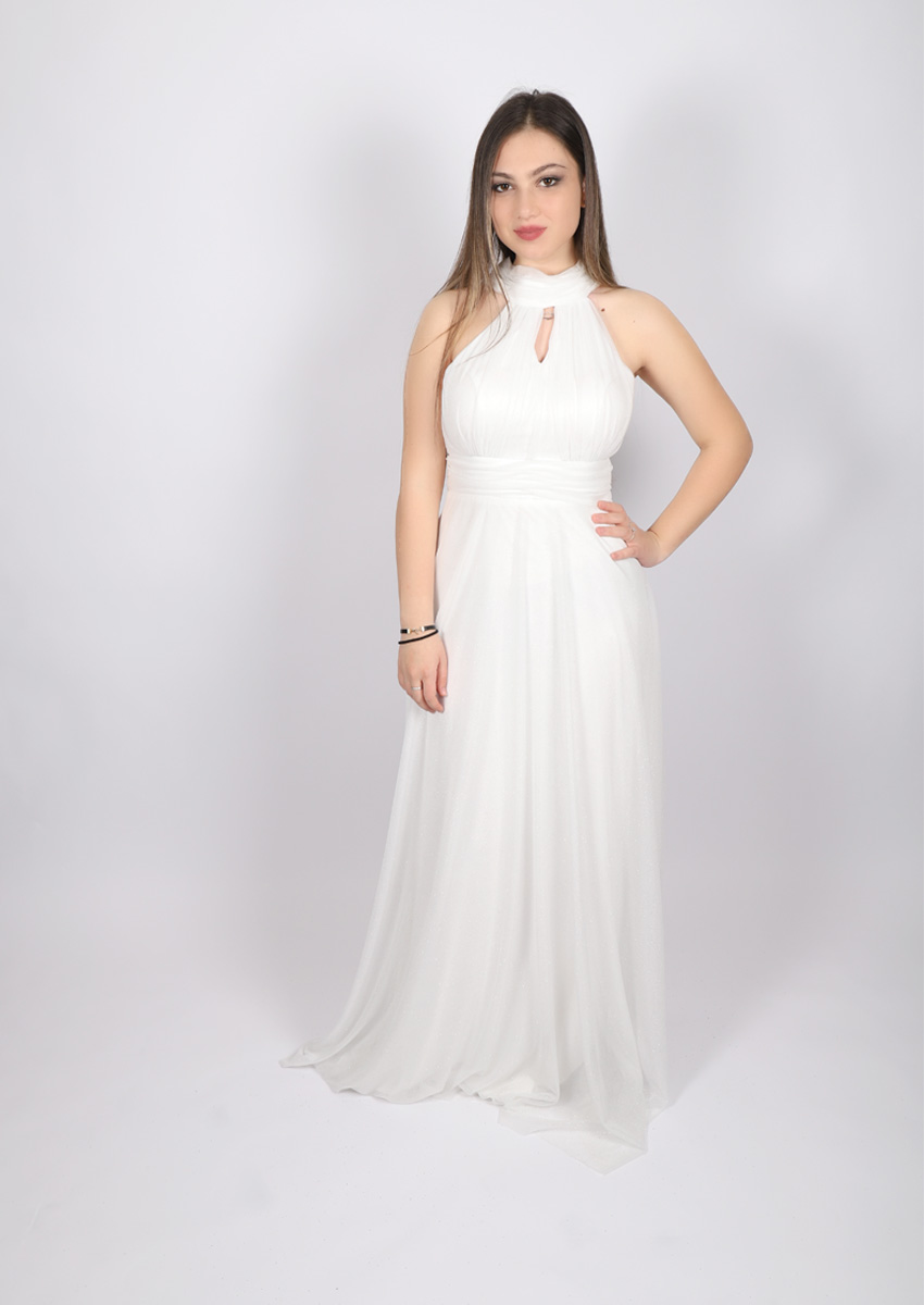 Robe à paillette Altanight - blanc