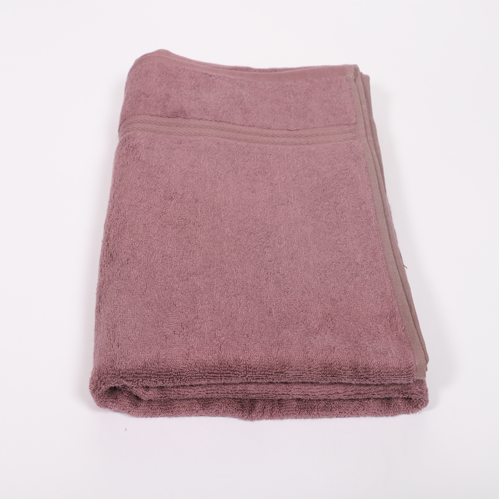 Serviette de bain karaca home grand violet
