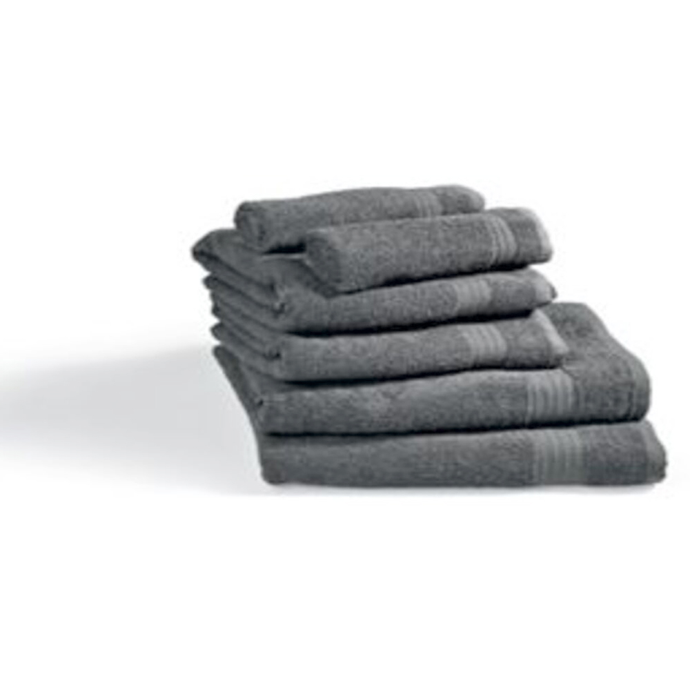 Ensemble de serviettes  6 pièces - gris