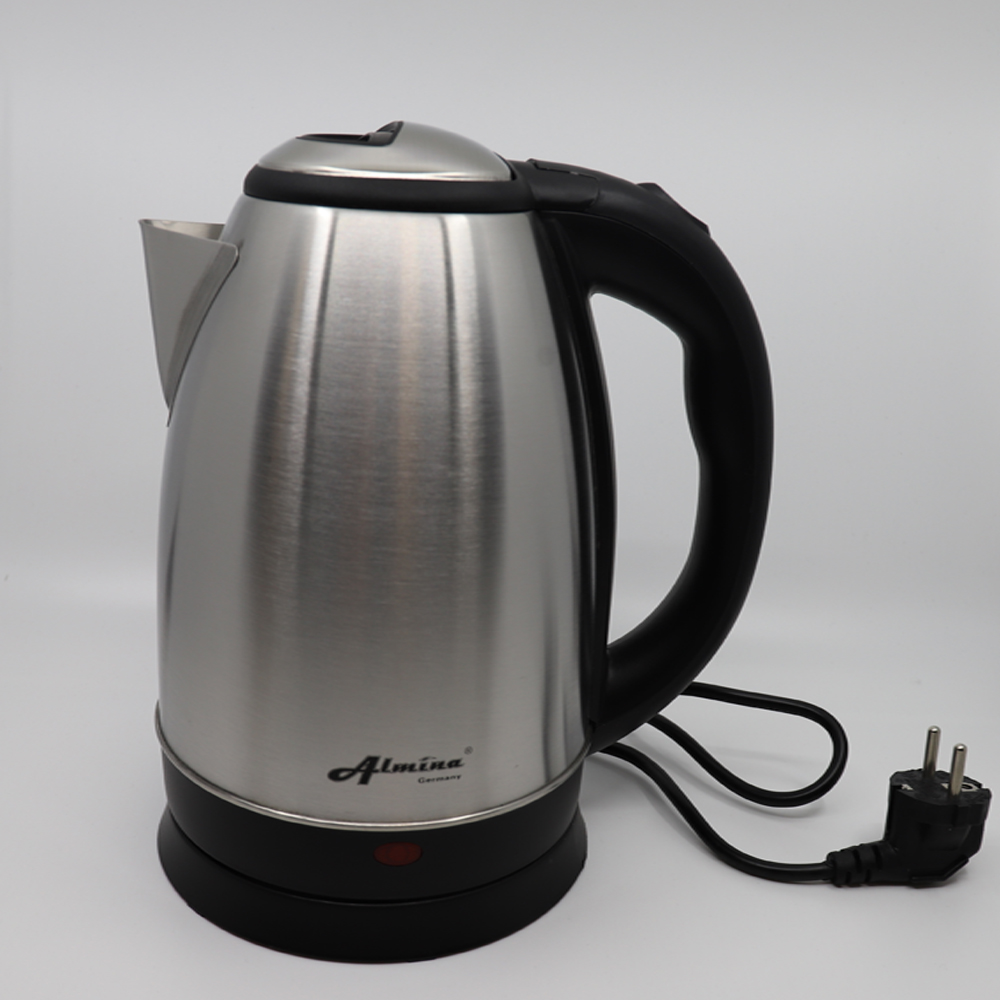 Bouilloire électrique 1,8L Almina acier inoxidable